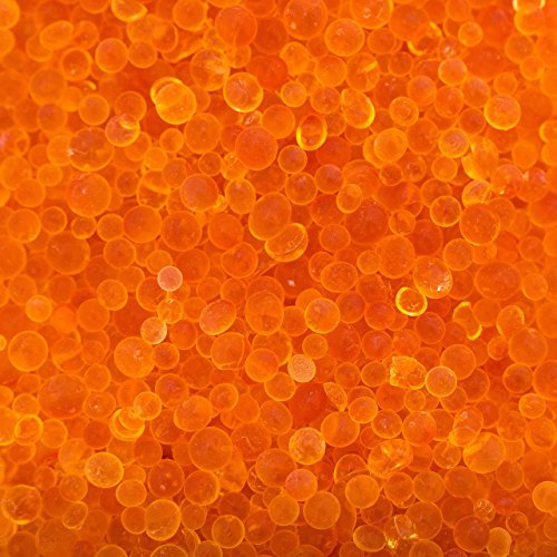 4 pounds of Premium Indicating Silica Gel Beads Desiccant Rechargeable Orange Silica Safe