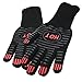 BBQ Grill Gloves, 932℉ Heat Resistant Grilling Gloves, 14