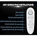 ddLUCK VR BOX Remote Control VR BOX's Partner Portable Wireless Bluetooth Remote Controller