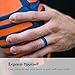 Enso Rings Hammered Stackable Silicone Ring | Premium Fashion Forward Silicone Ring | Hypoallergenic Medical Grade Silicone | Commit To What You Love