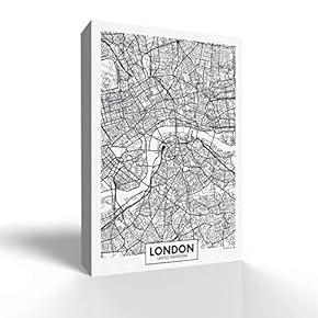 Canvas Wall Art-London-Canvas Prints Home Artwork Decoration for Living Room,Bedroom - 12x18 inches