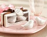 Lovebirds in the Window Ceramic Salt & Pepper Shakers - 1 piece