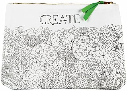 Girl's Color Your Own Pouch Kit - Flowers