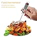 Instant Read Thermometer Super Fast Digital Meat Thermometer with Long Probe Food Thermometer Instant Read Meat Thermometer for Grilling Kitchen Cooking BBQ Candy Milk (White)