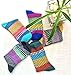 Justay 5 Pairs Wool Socks for Women - Winter Thick Boot Cozy Crew Vintage Soft Calf Knit Warm Socks Gifts