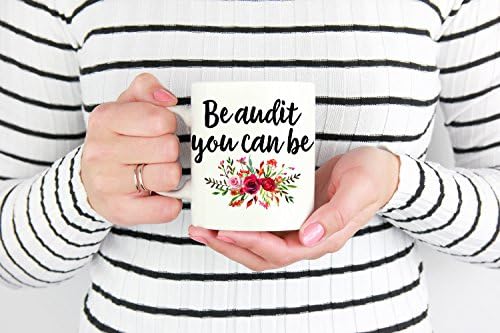 GANTEE - Be Audit You Can Be Mug, Funny Accountant Mug, Accountant Coffee Mug, Accountant Gift, Accounting Mug, Accounting, Gift for Accountant, CPA MUG 15oz