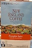 New England Coffee Pumpkin Spice K-cups, 12 Count (Pumpkin)