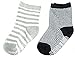 BSLINO 6 Pairs Non Skid 2-3 Years Baby Boys Toddler Anti Slip Skid Slipper Stretch Knit Socks + Gift bag + Gift Card, Stripes Star Footsocks sneakers Socks