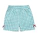 ChicNChic Toddler Baby Girls Summer Clothes Whale Print Top with Plaid Shorts Outfits Set (3T, Pink)