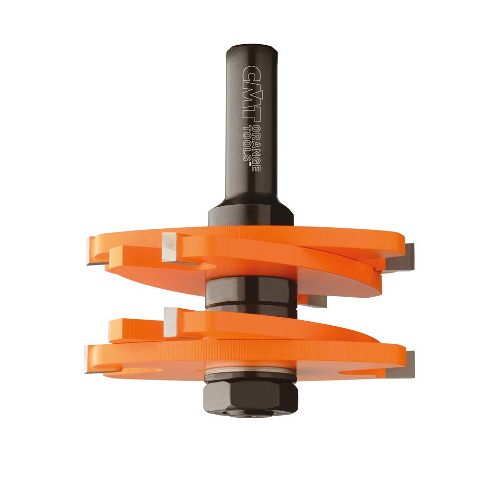 CMT Orange Tools 900.627.11 – Hw Tenon Cutting Router Bit S=12 D=75X31,7