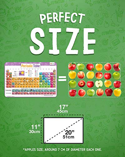 4 merka+Explorer+Set+Educational+Placemats