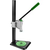 QWORK Adjustable Bench Bottle Capper &ndash; Metal Lever Type Capping Machine, Brew Wine Bottle Cap Pressing Machine, Beer Bottles Capper for Beer, Soda &amp; Home Brewing