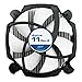 ARCTIC Alpine 11 - CPU Cooler for Intel sockets, Through 92 mm PWM Fan up to 95 Watt Cooling Performance - with pre-Applied MX-2 Thermal Compound - Simple mounting System