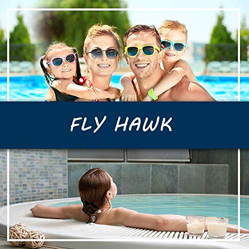 FLY HAWK Swimming Pool Brush, 8 FT Extension Rod 18.5"Polished Aluminum Rear Pool Cleaning Brush Head Designed to Clean Wall Tiles and Floor Nylon Bristle Algae Pool Brush(8 FT) - Thumbnail 6
