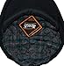 Men's Premium Wool Blend Classic Flat Ivy Newsboy Collection Hat (Black, Large)