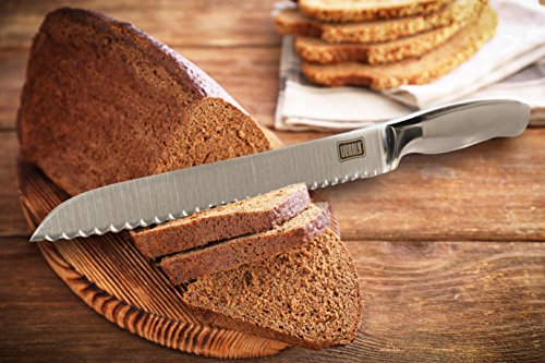 5 Serrated+Bread+Knife+Professional+Residential