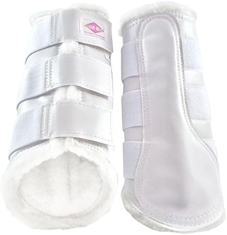 Pelham Ascot Apollo Sports Medicine Boots (White, X-Large)