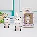 Birthday Candles Gifts Cake Decorations Cute Cartoon Animal Party Decorations for Birthday Party (Little Cow)