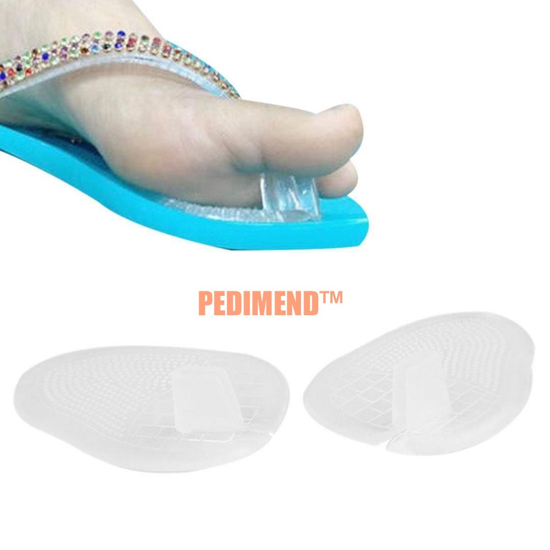 PedimendTM Flip Flop Toe Thong Protectors Pads Reduce Foot Pain Gel