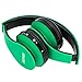 Sonixx BTX1 Kids Bluetooth Headphones (Green)