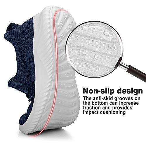 Feethit Mens Slip On Walking Shoes Lightweight Breathable Non Slip