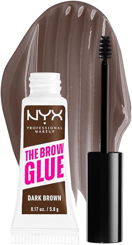 Gel Sopracciglia Brow Glue, Istantaneo, Per un Look Laminato, The Brow Glue, Dark Brown