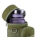 Gonex Tactical Molle Water Bottle Pouch H2O Hydration Carrier (Olive)