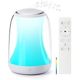 White Noise Sound Machine for Sleep Night Light Baby Remote/Touch Control | Hotmoon Lullight Noise Machine Baby 27 Soothing Sounds Timer Sleep Machine Trainer for Adults Kids Nursery Lullaby Bedroom