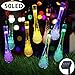 Solar String Lights 8 Lighting Modes 29 Feet 50 LED Water Drop Decorative Lights String Waterproof Outdoor Garden Fairy Lights for Garden, Patio, Yard, Home, Parties, Multi Color