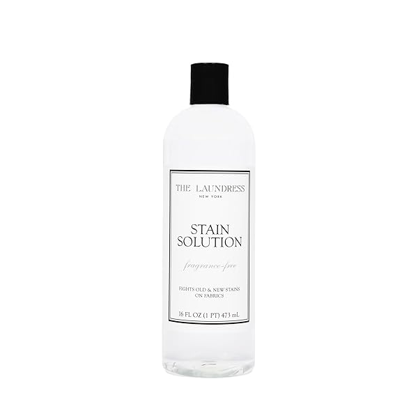 THE LAUNDRESS STAIN SOLUTION, LAUNDRY STAIN TREATMENT, STAIN REMOVER FOR MAKEUP, RED WINE, COFFEE, GRASS, & MORE, 16 FL OZ
