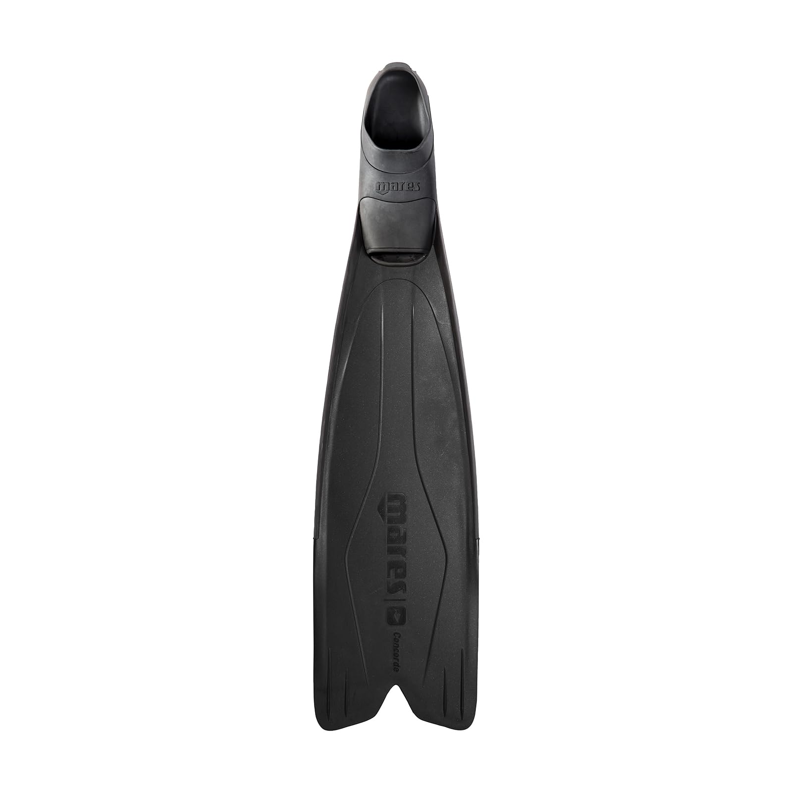 Mares Fins Concorde Flipper - Black/Black, Size 44 044BK