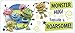 RoomMates RMK2677TB Henry Hugglemonster Family Wall Graphix Peel and Stick Giant Wall Decals