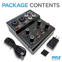 Pyle Professional Wireless DJ Audio Mixer