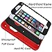 Co-Goldguard Case for iPhone 6s Plus/6 Plus,Heavy Duty [No Screen Protector] 3 in 1 Cover with Screen Bumper Shell for iPhone 6+/6s+ 5.5 inch,Red/Black