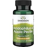Swanson Acidophilus & Apple Pectin 90 Capsules