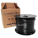 COMMSCOPE 500FT RG6 COAXIAL CABLE PROFESSIONAL PULLBOX BLACK