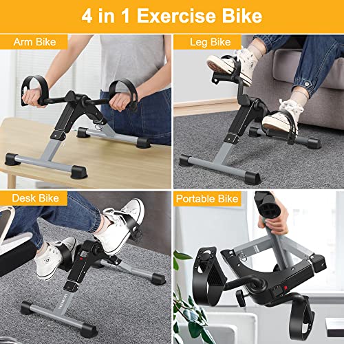 stationary cycle pedal exerciser