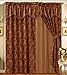 Grand Linen 7 Pieces Brown, Bronze, and Camel Suede Comforter Set Cal King Bedding Set/Bed-in-a-Bag Machine Washable