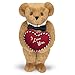 Vermont Teddy Bear - Romantic at Heart Classic Bear, 15 inches, Made in The USA