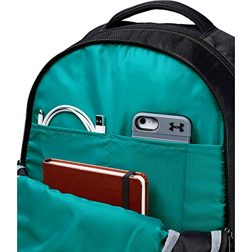 Under Armour Adult Hustle 4.0 Backpack , Mod Gray (011)/Black , One