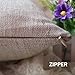 Decorbox Cotton Linen Square Throw Pillow Case Decorative Cushion Cover Pillowcase Black Zig Zag Chevron Fade Zigzag Stripes Wave 18 