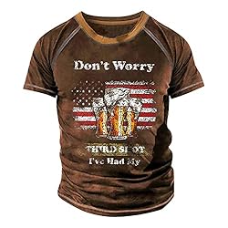 Men Short Sleeve Mens Shirt Red Western Shirts for