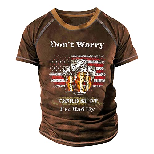Men Short Sleeve Mens Shirt Red Western Shirts for