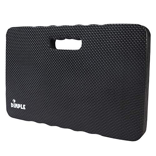 Dimple Kneeling Pad, High Density Thick Foam Comfort Kneeling Mats for Gardening, Yoga Exercise, Garden Cushions, Knee Pads Black