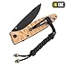 M-Tac Snake Skull Knife Lanyards with Beads - Paracord Lanyard - Tactical Lanyard for Knife (BK)