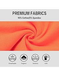 Innersy - Calzoncillos tipo bóxer para hombre, algodón, elásticos, regulares, largos, abiertos