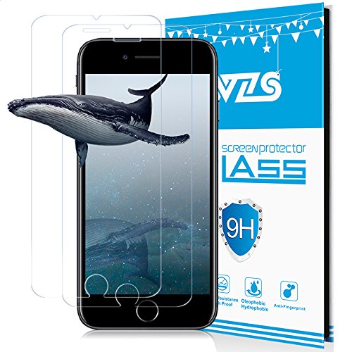 [3-Pack] WZS iPhone 6 Plus, 6s Plus,7 Plus,8 Plus Screen Protector,Premium Tempered Glass with 99.99% HD Clarity and 3D Touch Accuracy, Tempered Glass Screen Protector [5.5" inch]