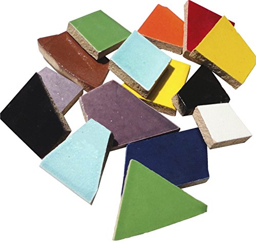 Mosaic MercantileCeramic Crafters Cut, Assorted Colors, 3 Pounds