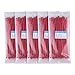 Nylon Zip Ties (Pack of 500pcs) 8 Inch with Self Locking Cable Ties (Red)