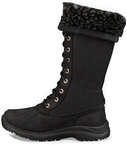 adirondack iii tall leopard waterproof suede boot